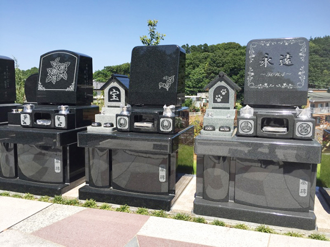横浜三保浄苑のペットと一緒墓苑