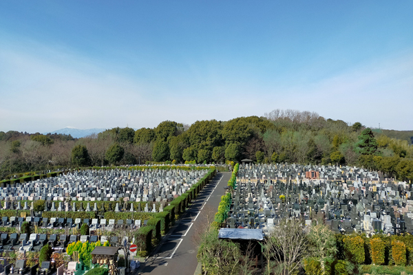 横浜市旭区にある横浜聖地霊園