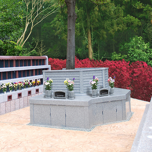東京都西多摩郡日ノ出町にある多摩聖地霊園の樹木葬「天樹」