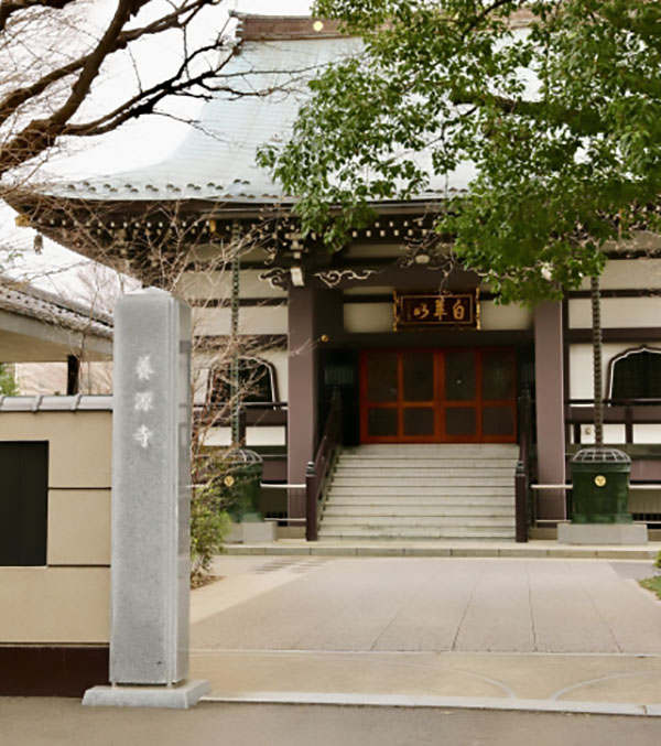 寺院墓地